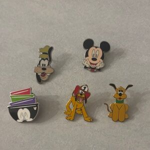 Disney Fab 5 pin set of 5